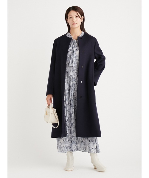 新品タグ付　セルフォード ブラードフラワーボウタイワンピース ブラック CELFORD（セルフォード）の「ブラードフラワーボウタイワンピース