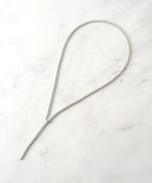 【セレモニー】パール調フリークリップネックレス