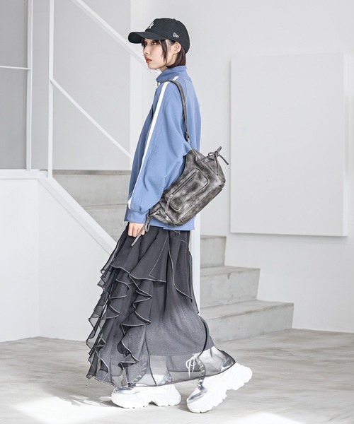 PAGEBOY スカート ステッチフリルスカート : ZOZOTOWN Yahoo!店