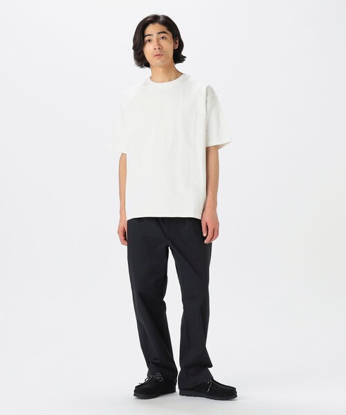 B:MING by BEAMS（ビーミングバイビームス）の「リラックスフィット ヘビーウエイト クルーネック Tシャツ（Tシャツ/カットソー・メンズ・ブラック/シルバー/オフホワイト・LARGE/X-LARGE/SMALL/MEDIUM）」の14枚目の写真