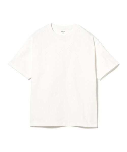 B:MING by BEAMS（ビーミングバイビームス）の「リラックスフィット ヘビーウエイト クルーネック Tシャツ（Tシャツ/カットソー・メンズ・ブラック/シルバー/オフホワイト・LARGE/X-LARGE/SMALL/MEDIUM）」の20枚目の写真