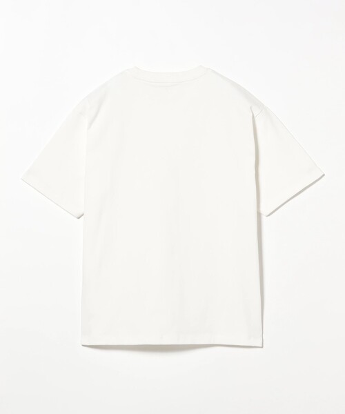 B:MING by BEAMS（ビーミングバイビームス）の「リラックスフィット ヘビーウエイト クルーネック Tシャツ（Tシャツ/カットソー・メンズ・ブラック/シルバー/オフホワイト・LARGE/X-LARGE/SMALL/MEDIUM）」の4枚目の写真