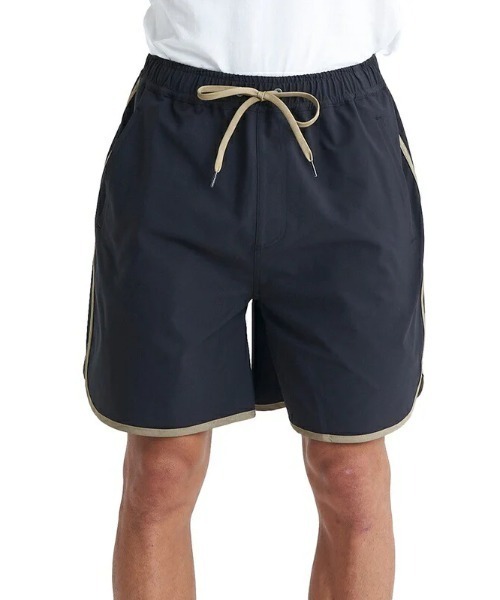 【セール】JP SCALLOP BAGGY SHO/クイックシルバーウエストゴムバギーショーツ（その他パンツ）｜Quiksilver（クイックシルバー）