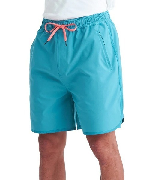 Quiksilver(クイックシルバー)の「JP SCALLOP BAGGY SHO/クイックシルバーウエストゴムバギーショーツ(その他パンツ・メンズ・ブラック/グリーン/カーキ・MEDIUM/LARGE/X-LARGE)」の13枚目の写真