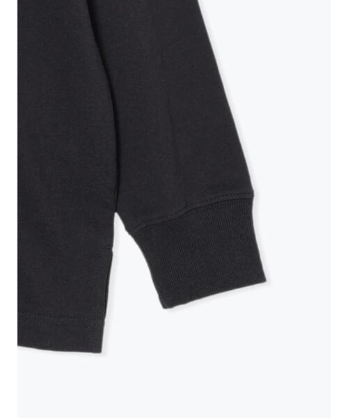 Samansa Mos2(サマンサ モスモス)の「ベーシックロングTシャツ(Tシャツ/カットソー・レディース・ブラック/オフホワイト・F)」の13枚目の写真