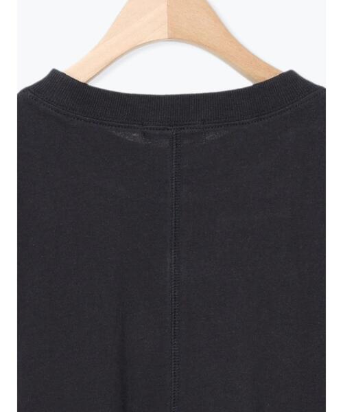 Samansa Mos2(サマンサ モスモス)の「ベーシックロングTシャツ(Tシャツ/カットソー・レディース・ブラック/オフホワイト・F)」の11枚目の写真