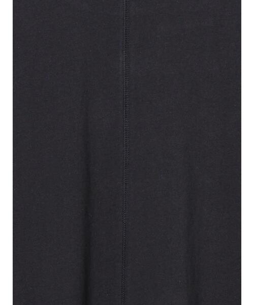 Samansa Mos2(サマンサ モスモス)の「ベーシックロングTシャツ(Tシャツ/カットソー・レディース・ブラック/オフホワイト・F)」の10枚目の写真