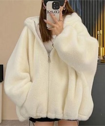 FRP（エフアールピー）の「ボアブルゾン（ブルゾン）」