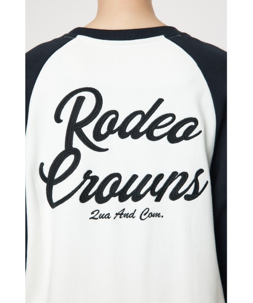 RODEO CROWNS WIDE BOWL（ロデオクラウンズワイドボウル）の「ラグランカラーステッチワンピース（ワンピース・レディース・カーキ/ブラック/オフホワイト・FREE）」の19枚目の写真