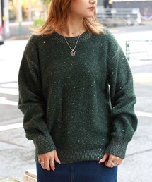 HONEYSUCKLE ROSE(ハニーサックルローズ)スパンコールニット