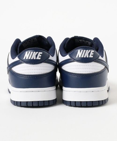 NIKE(ナイキ)の「NIKE / DUNK LOW RETRO WHITE / MIDNIGHT NAVY(スニーカー・メンズ・ネイビー・26.5cm/27.0cm/27.5cm/28.0cm/30.0cm/26.0cm/28.5cm/29.0cm)」の6枚目の写真