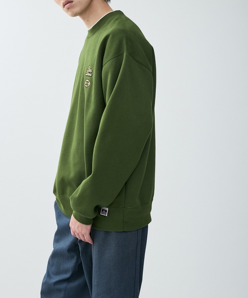 BENDAVIS別注】j.n.r.d/ワンポイント裏起毛スウェット（スウェット