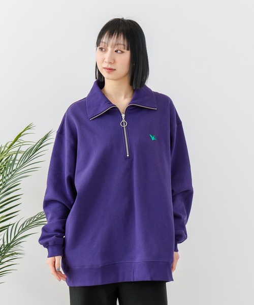 ILLCOMMONS イルコモンズ スクールデイズ スウェット パープル セール】【（What it isNt）ART BY MARKGONZALES / (ワット