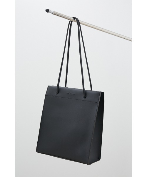 AZUL by moussy（アズールバイマウジー）の「ナローハンドルショッパーバッグ（トートバッグ・レディース・ブラック/ライム/シルバー/グレイッシュベージュ・FREE）」の22枚目の写真