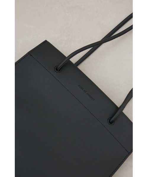 AZUL by moussy（アズールバイマウジー）の「ナローハンドルショッパーバッグ（トートバッグ・レディース・ブラック/ライム/シルバー/グレイッシュベージュ・FREE）」の15枚目の写真