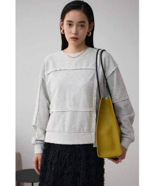 AZUL by moussy（アズールバイマウジー）の「ナローハンドルショッパーバッグ（トートバッグ・レディース・ブラック/ライム/シルバー/グレイッシュベージュ・FREE）」の9枚目の写真