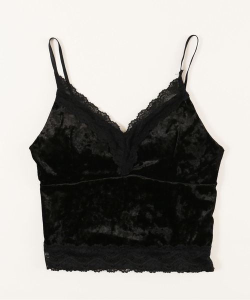 PHILLY（フィリー）の「【PHILLY】ベロアレースキャミソール（キャミソール・レディース・アイボリー/ブラック・FREE）」の16枚目の写真