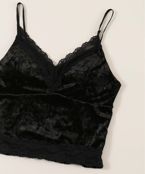 PHILLY（フィリー）の「【PHILLY】ベロアレースキャミソール（キャミソール・レディース・アイボリー/ブラック・FREE）」の14枚目の写真