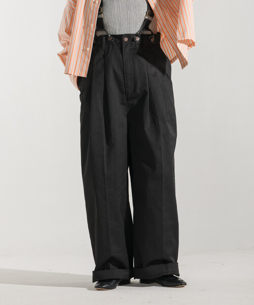 フリークスストア REDKAP サスペンダー付きパンツ FREAK'S STORE チノパン RED KAP × STORE/レッドキャップ 別注