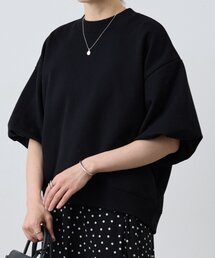 BEARDSLEY | パフスリーブ裏毛プルオーバー(Tシャツ/カットソー)