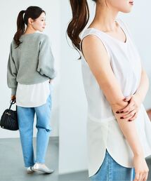 le.coeur blanc | レイヤードタンク(タンクトップ)