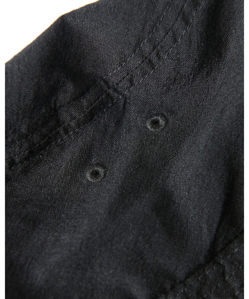 SOPHNET.(ソフネット)の「WOOL LINEN WASHER HAT(ハット・メンズ・ブラック/ベージュ・FREE)」の5枚目の写真