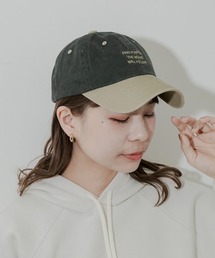 SMELLY | バイカラーロゴキャップ(キャップ)