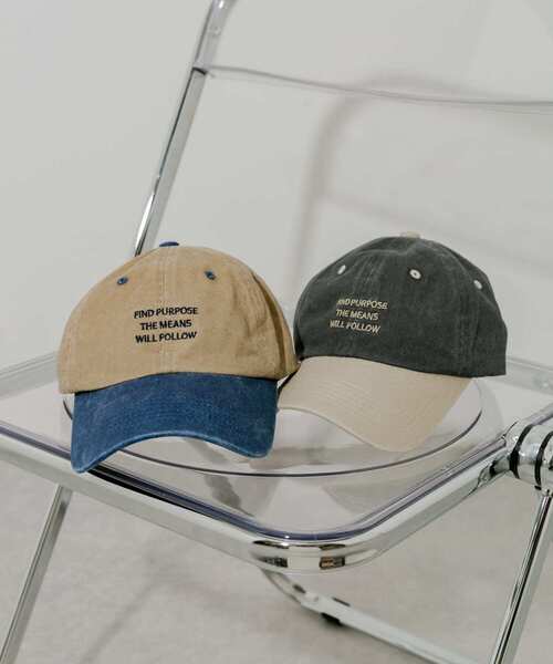 SMELLY(スメリー)の「バイカラーロゴキャップ(キャップ・レディース・ブラウン/チャコールグレー・-)」の13枚目の写真