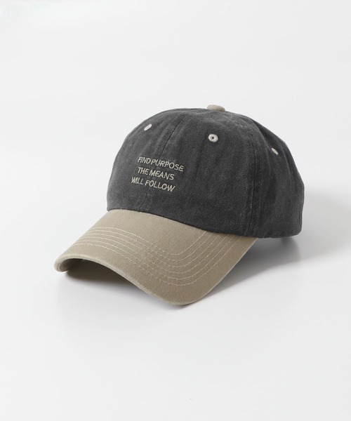 SMELLY(スメリー)の「バイカラーロゴキャップ(キャップ・レディース・ブラウン/チャコールグレー・-)」の14枚目の写真