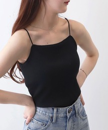 WEGO | WEGO/【25年春夏新作】なちゅ盛れカップインキャミ(キャミソール)