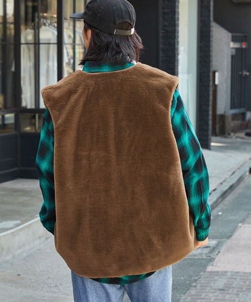 MONO-MART（モノマート）の「ベスト（ベスト・メンズ・ブラウン・L）」の6枚目の写真