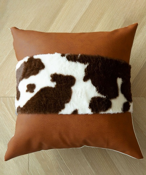 牛タン/クッションカバー／新品 金鵄 クッションカバー 45x45cm ルカ 綿100％ ワッフル織り
