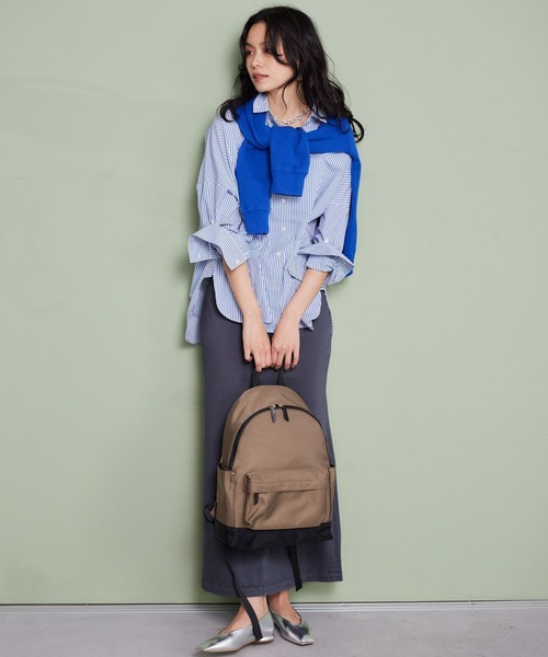 BARNYARDSTORM（バンヤードストーム）の「BARNYARDSTORM / キレイメラウンドリュック（バックパック/リュック・レディース・モカ/ブラック・FREE）」の5枚目の写真