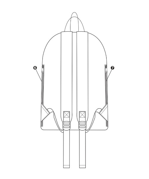 BARNYARDSTORM（バンヤードストーム）の「BARNYARDSTORM / キレイメラウンドリュック（バックパック/リュック・レディース・モカ/ブラック・FREE）」の20枚目の写真