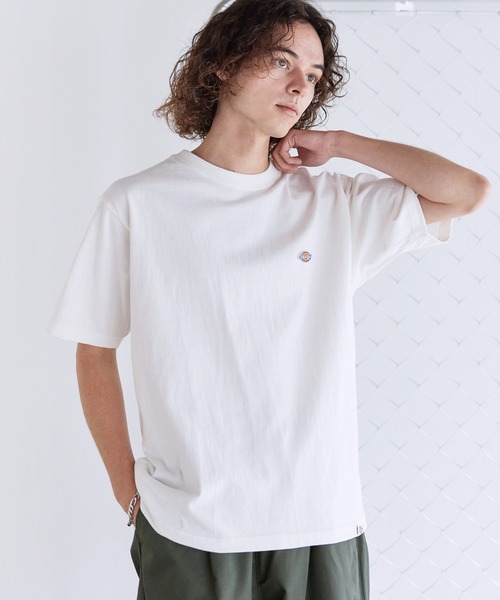 Dickies(ディッキーズ)の「Dickies 天竺ミニワッペンクルーネック半袖Tシャツ(Tシャツ/カットソー・メンズ・ブラック/ネイビー/ホワイト/ダークグリーン・LL/M/L)」の20枚目の写真