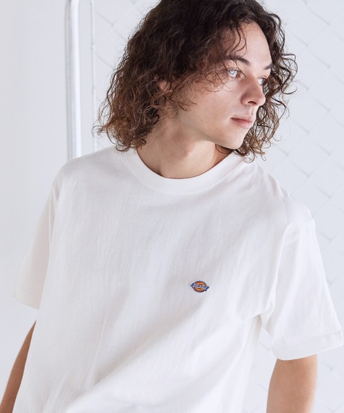 Dickies(ディッキーズ)の「Dickies 天竺ミニワッペンクルーネック半袖Tシャツ(Tシャツ/カットソー・メンズ・ブラック/ネイビー/ホワイト/ダークグリーン・LL/M/L)」の21枚目の写真
