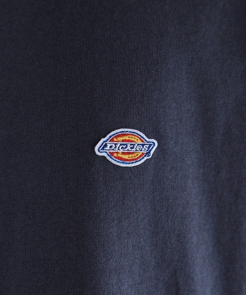 Dickies(ディッキーズ)の「Dickies 天竺ミニワッペンクルーネック半袖Tシャツ(Tシャツ/カットソー・メンズ・ブラック/ネイビー/ホワイト/ダークグリーン・LL/M/L)」の13枚目の写真