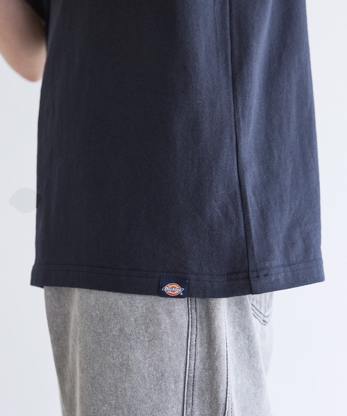 Dickies(ディッキーズ)の「Dickies 天竺ミニワッペンクルーネック半袖Tシャツ(Tシャツ/カットソー・メンズ・ブラック/ネイビー/ホワイト/ダークグリーン・LL/M/L)」の15枚目の写真