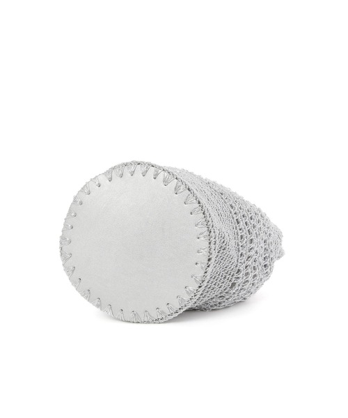 BAYFLOW（ベイフロー）の「ラメアミバッグ（ハンドバッグ・レディース・ライトグレー/ブラック/ベビーピンク・FREE）」の15枚目の写真