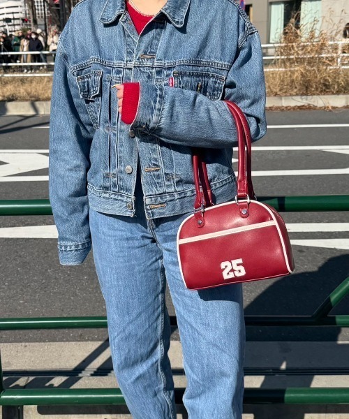 FOREVER 21（フォーエバー トゥエンティーワン）の「【2025SS】ナンバリングミニボストン（ボストンバッグ・レディース・ブラウン/レッド/ネイビー/ブルー/イエロー・FREE）」の20枚目の写真