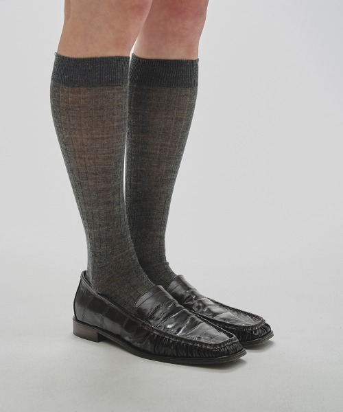 TODAYFUL Squaretoe Gather Loafers スクエアトゥギャザーローファー