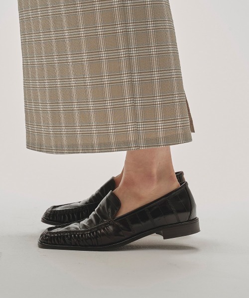 TODAYFUL（トゥデイフル）の「TODAYFUL　Squaretoe Gather Loafers スクエアトゥギャザーローファー/12521007（ローファー・レディース・ダークブラウン・36/37/38）」の11枚目の写真