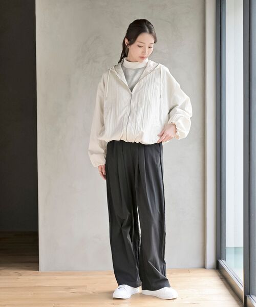rps(アールピーエス)の「タックワイドパンツ(その他パンツ・レディース・グレー/カーキ/ブラック・フリー)」の5枚目の写真