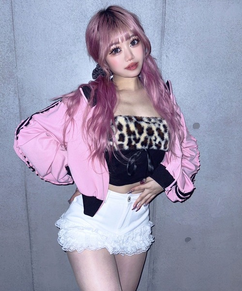 Diable baiser(ディアブルベーゼ)の「スカート見え裾レースショートパンツ【大きいサイズ有】(その他パンツ・レディース・ホワイト/ブラック・LL/LARGE/MEDIUM/SMALL)」の14枚目の写真