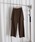 MUHET�i�~���G�[�^�j�́uside cut out layered slacks pants / �T�C�h�J�b�g�A�E�g���C���[�h�X���b�N�X�p���c�i�X���b�N�X�j�v�b�u���E��