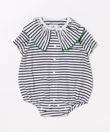 LaStella（ラステラ）の「メロウカラーボーダーボディシャツ（肌着）」