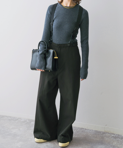 Spick&Span サスペンダー付きワーカーパンツ 楽天市場】【SALE／30%OFF】《追加》サスペンダー付きワーカー