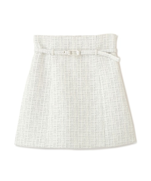 JILL by JILL STUART（ジルバイジルスチュアート）の「◇サマーツィードミニスカショーパン（その他パンツ・レディース・ブラック/ホワイト・SMALL/MEDIUM）」の3枚目の写真