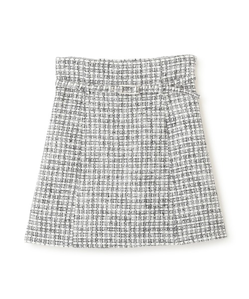 JILL by JILL STUART（ジルバイジルスチュアート）の「◇サマーツィードミニスカショーパン（その他パンツ・レディース・ブラック/ホワイト・SMALL/MEDIUM）」の5枚目の写真