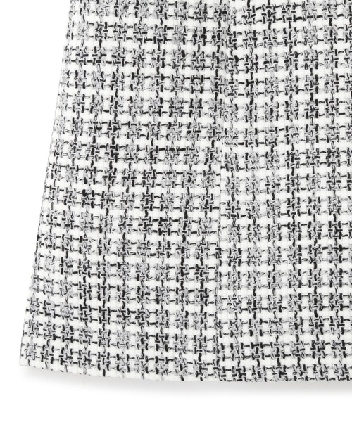 JILL by JILL STUART（ジルバイジルスチュアート）の「◇サマーツィードミニスカショーパン（その他パンツ・レディース・ブラック/ホワイト・SMALL/MEDIUM）」の8枚目の写真